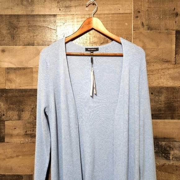 New 525 America Ribbed Open Cardigan | Sz L - Picture 4 of 8